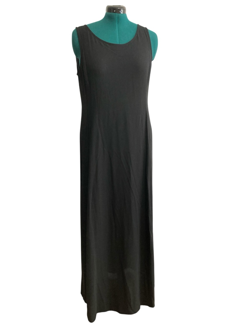 Eileen Fisher 100% Silk Sleeveless Maxi Dress